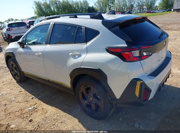 4S4GUHF6XS3759202 2025 SUBARU CROSSTREK White 