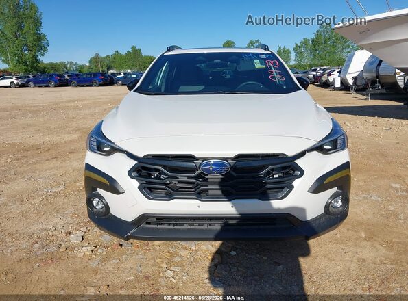 4S4GUHF6XS3759202 2025 SUBARU CROSSTREK White 
