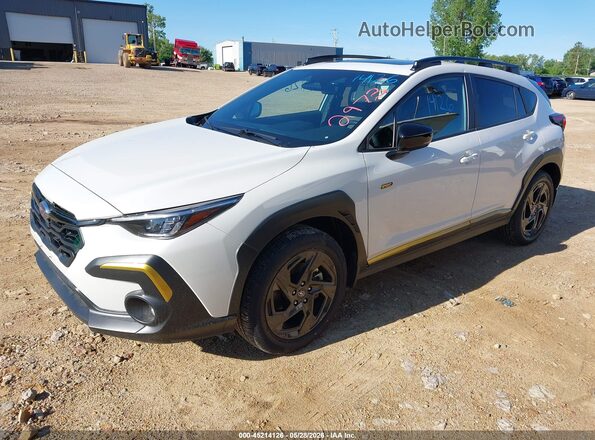 4S4GUHF6XS3759202 2025 SUBARU CROSSTREK White 