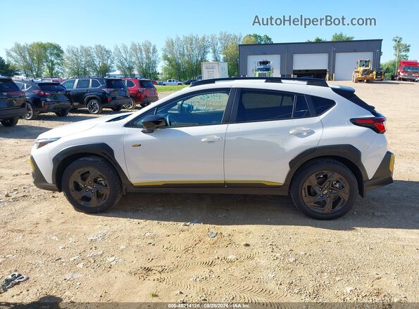 4S4GUHF6XS3759202 2025 SUBARU CROSSTREK White 