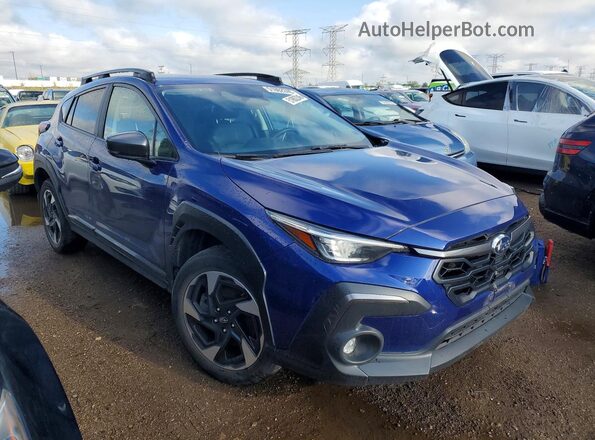 4S4GUHL62R3795190 2024 SUBARU CROSSTREK Blue 