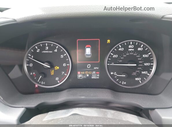 4S4GUHL64S3773519 2025 SUBARU CROSSTREK White Вид задніх сидінь