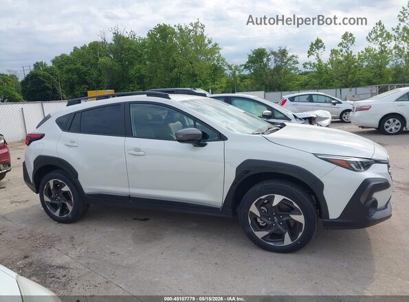 4S4GUHL64S3773519 2025 SUBARU CROSSTREK White Вид задньої частини салону