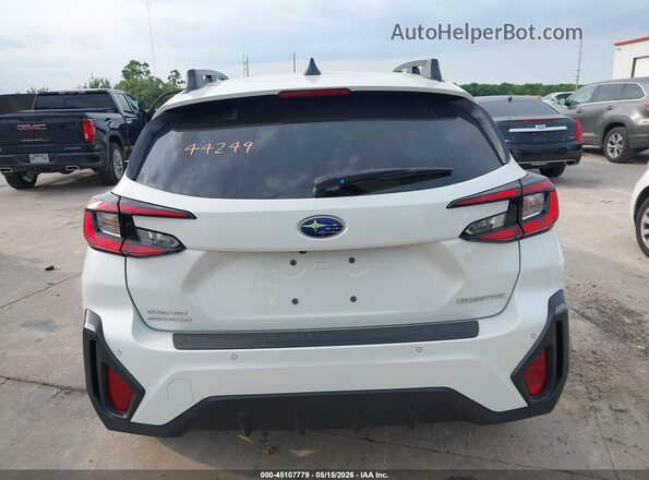 4S4GUHL64S3773519 2025 SUBARU CROSSTREK White 