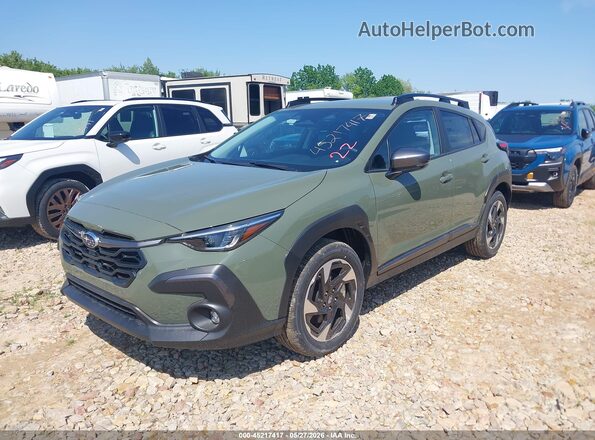 4S4GUHL6XT3750795 2026 SUBARU CROSSTREK Green Front left