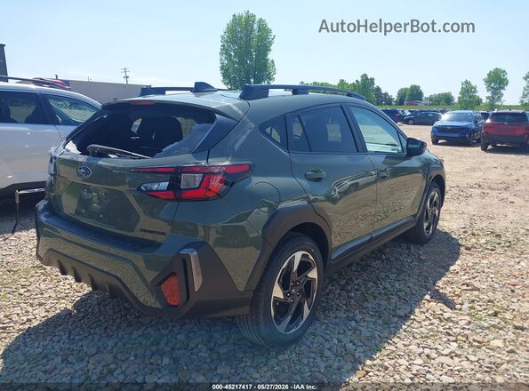 4S4GUHL6XT3750795 2026 SUBARU CROSSTREK Green Rear right