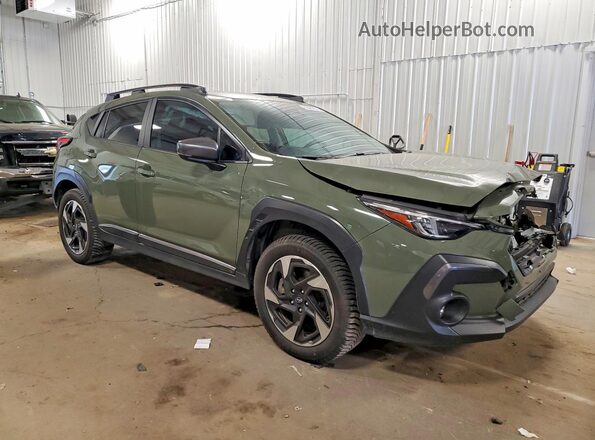 4S4GUHM60R3813832 2024 SUBARU CROSSTREK Green 