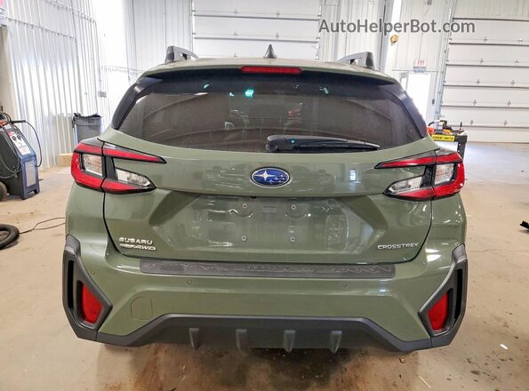 4S4GUHM60R3813832 2024 SUBARU CROSSTREK Green 