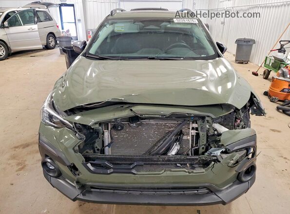 4S4GUHM60R3813832 2024 SUBARU CROSSTREK Green 