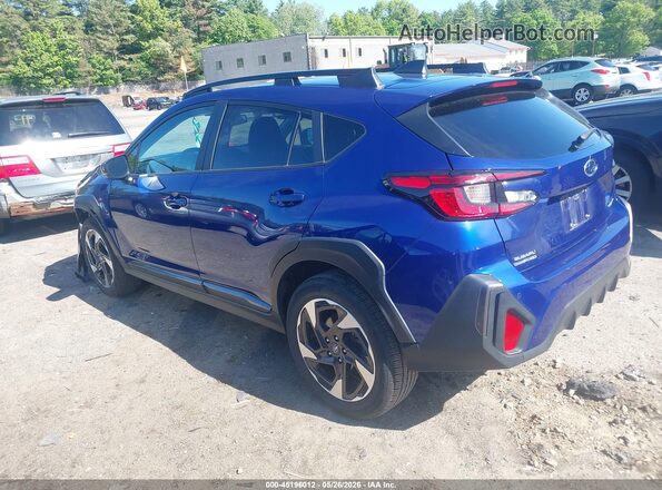 4S4GUHM60S3745716 2025 SUBARU CROSSTREK Blue Trasero izquierdo