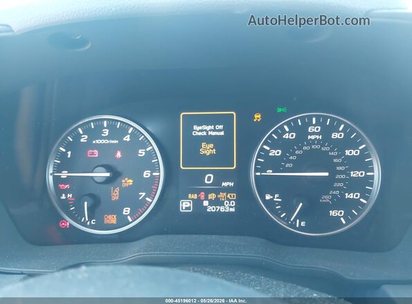 4S4GUHM60S3745716 2025 SUBARU CROSSTREK Blue Vista de los asientos traseros