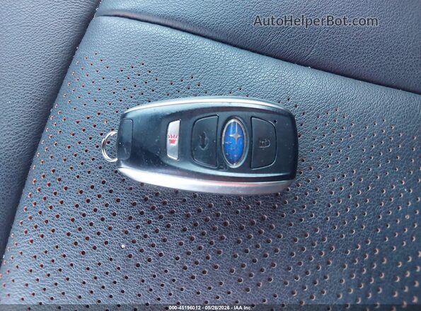 4S4GUHM60S3745716 2025 SUBARU CROSSTREK Blue Vista del salpicadero