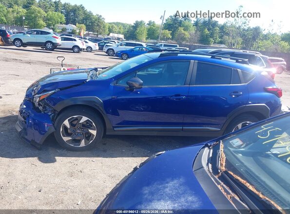 4S4GUHM60S3745716 2025 SUBARU CROSSTREK Blue Vista interior de 360 grados