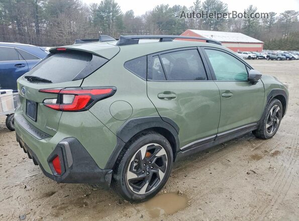 4S4GUHM61R3799004 2024 SUBARU CROSSTREK Green Հետևի աջ