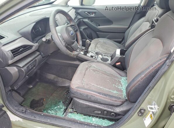 4S4GUHM61R3799004 2024 SUBARU CROSSTREK Green Սալոնի դիմացի տեսք