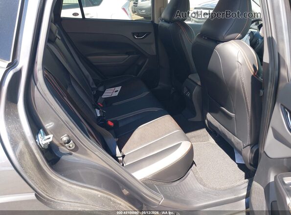 4S4GUHM61S3733025 2025 SUBARU CROSSTREK Gray VIN sticker view
