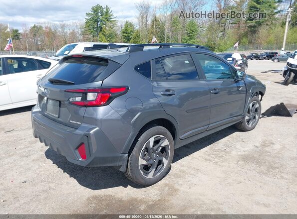 4S4GUHM61S3733025 2025 SUBARU CROSSTREK Gray Rear right