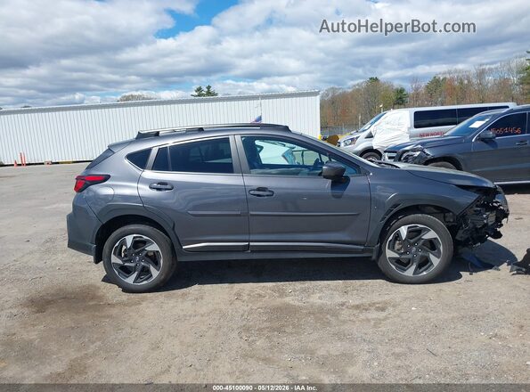 4S4GUHM61S3733025 2025 SUBARU CROSSTREK Gray 360 interior view