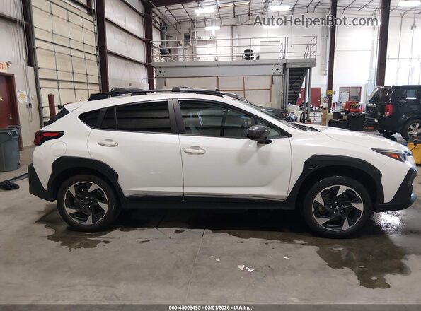 4S4GUHM62R3778744 2024 SUBARU CROSSTREK Белый Панорамный вид салона 360°
