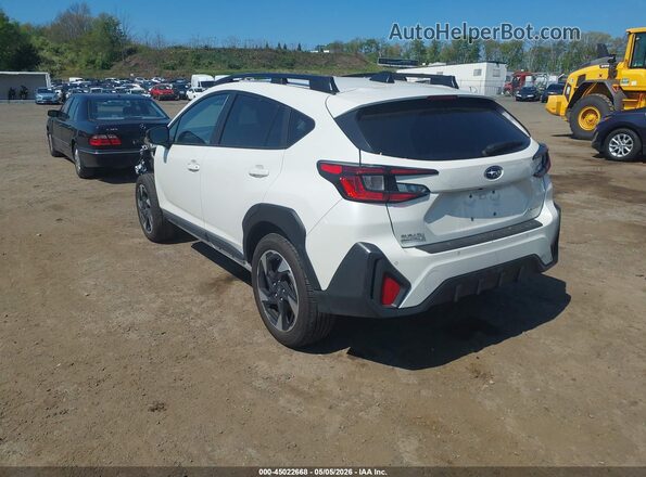 4S4GUHM62S3718467 2025 SUBARU CROSSTREK White Tył lewy