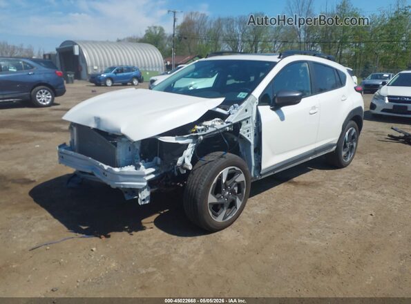 4S4GUHM62S3718467 2025 SUBARU CROSSTREK White Przód lewy