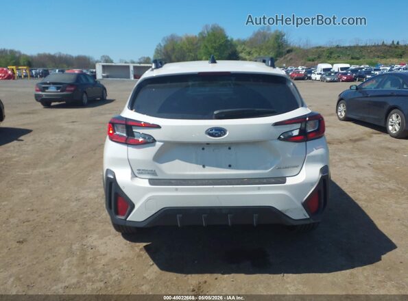 4S4GUHM62S3718467 2025 SUBARU CROSSTREK White 