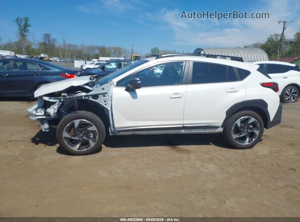 4S4GUHM62S3718467 2025 SUBARU CROSSTREK White 
