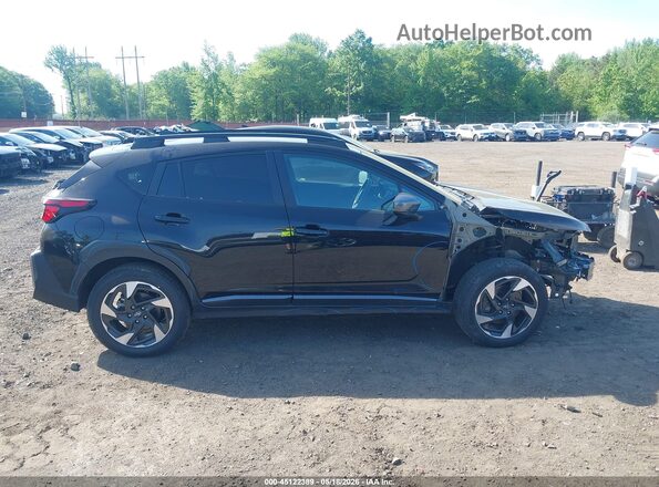 4S4GUHM63R3829782 2024 SUBARU CROSSTREK Black Vista interior trasera
