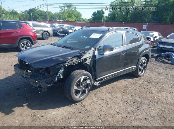 4S4GUHM63R3829782 2024 SUBARU CROSSTREK Black Vista frontal