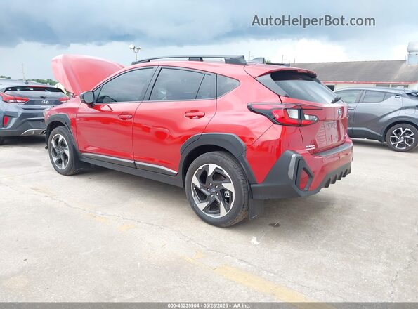 4S4GUHM64R3793570 2024 SUBARU CROSSTREK Maroon უკანა მარცხენა