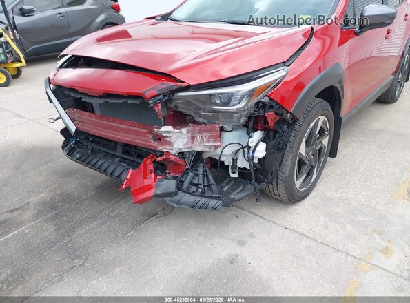 4S4GUHM64R3793570 2024 SUBARU CROSSTREK Maroon წინა ხედი