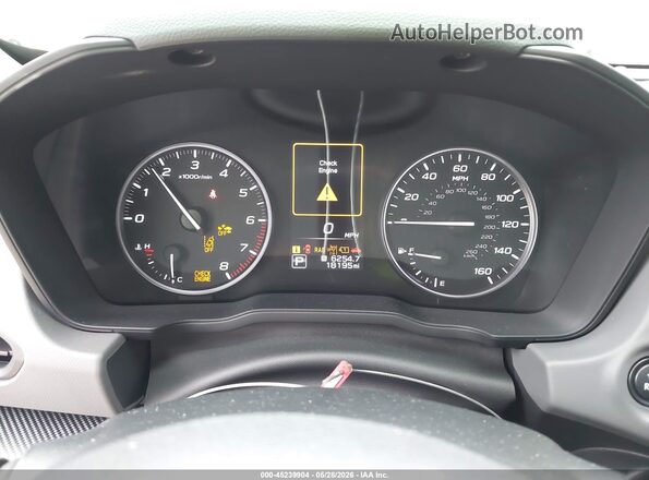 4S4GUHM64R3793570 2024 SUBARU CROSSTREK Maroon უკანა სავარძლების ხედი