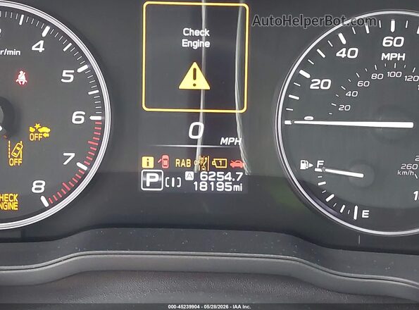 4S4GUHM64R3793570 2024 SUBARU CROSSTREK Maroon 