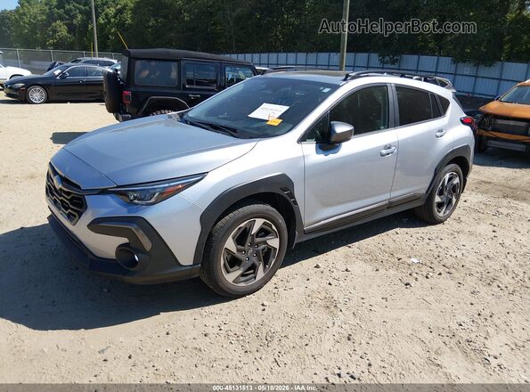 4S4GUHM65R3757080 2024 SUBARU CROSSTREK Silver Front left