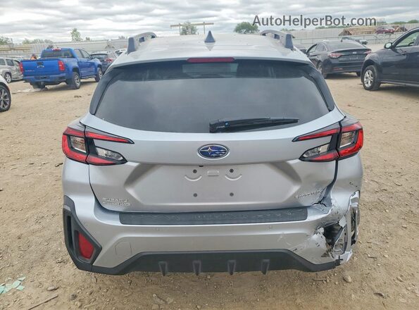 4S4GUHM65S3755030 2025 SUBARU CROSSTREK Silver Vista trasera