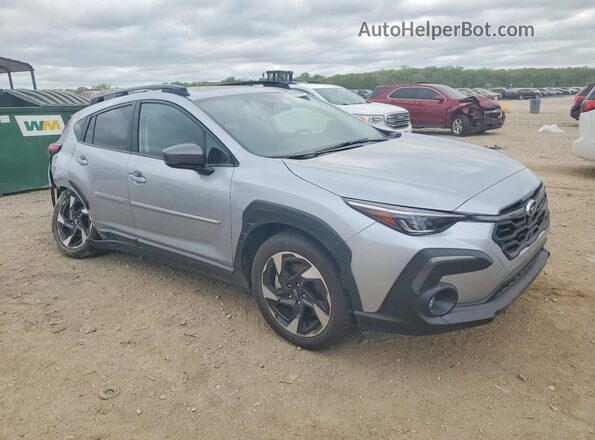 4S4GUHM65S3755030 2025 SUBARU CROSSTREK Silver Delantero derecho