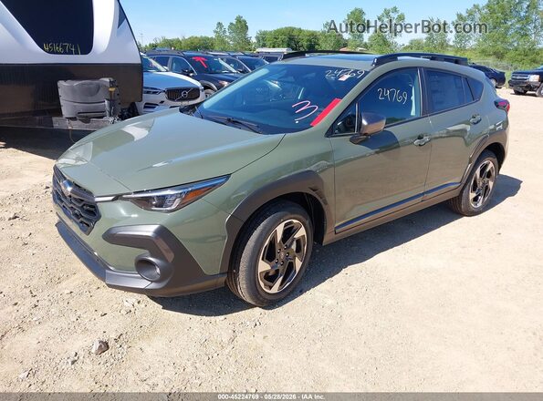 4S4GUHM65T3765963 2026 SUBARU XVC Green 