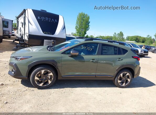 4S4GUHM65T3765963 2026 SUBARU XVC Green 