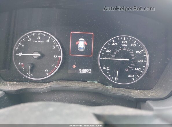 4S4GUHM67R3777511 2024 SUBARU CROSSTREK Blue Widok tylnych siedzeń