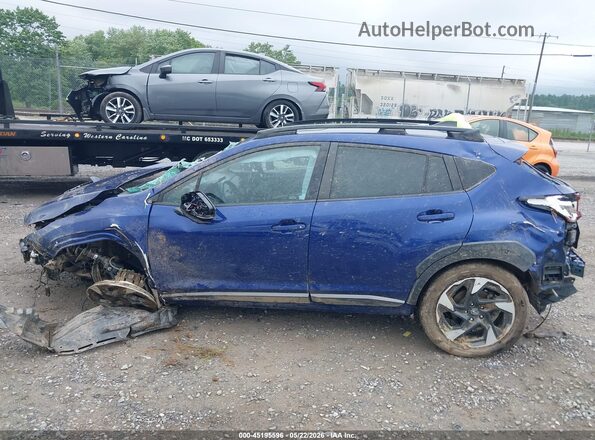 4S4GUHM67R3777511 2024 SUBARU CROSSTREK Blue Widok wnętrza 360 stopni