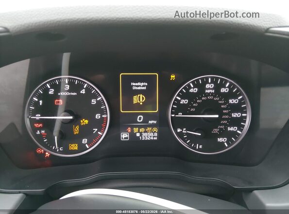 4S4GUHM67R3781414 2024 SUBARU CROSSTREK White Widok tylnych siedzeń