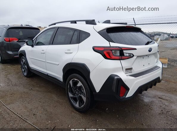 4S4GUHM67R3781414 2024 SUBARU CROSSTREK White Tył lewy