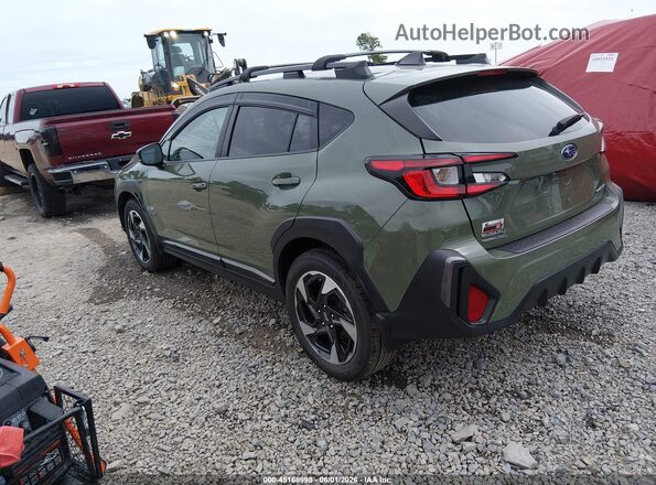 4S4GUHM67R3824794 2024 SUBARU CROSSTREK Green Հետևի ձախ