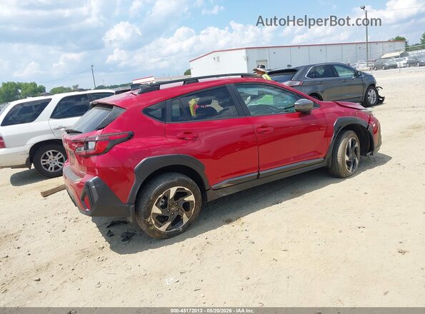 4S4GUHM68R3706673 2024 SUBARU CROSSTREK Red Հետևի աջ
