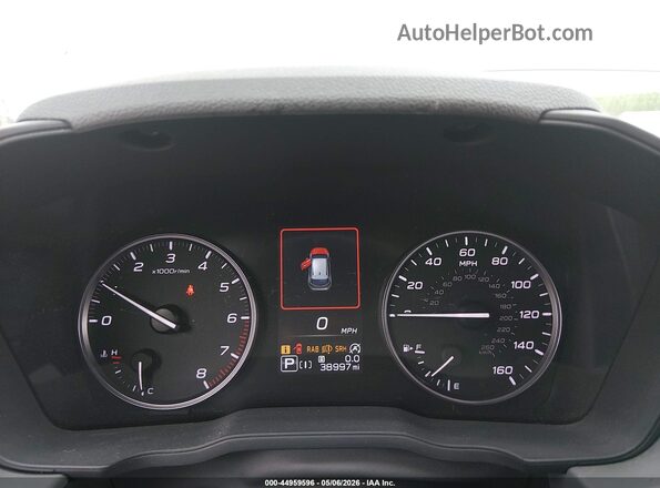 4S4GUHM68R3720055 2024 SUBARU CROSSTREK Gray Widok tylnych siedzeń