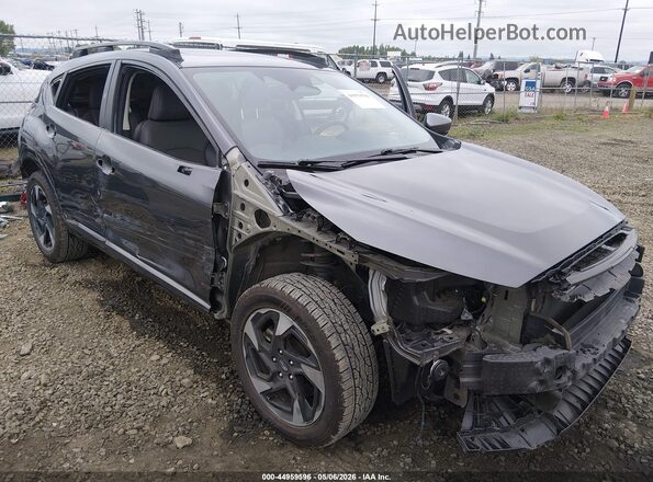 4S4GUHM68R3720055 2024 SUBARU CROSSTREK Gray Widok z przodu
