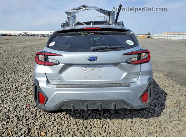 4S4GUHM68S3704525 2025 SUBARU CROSSTREK Silver Vista trasera
