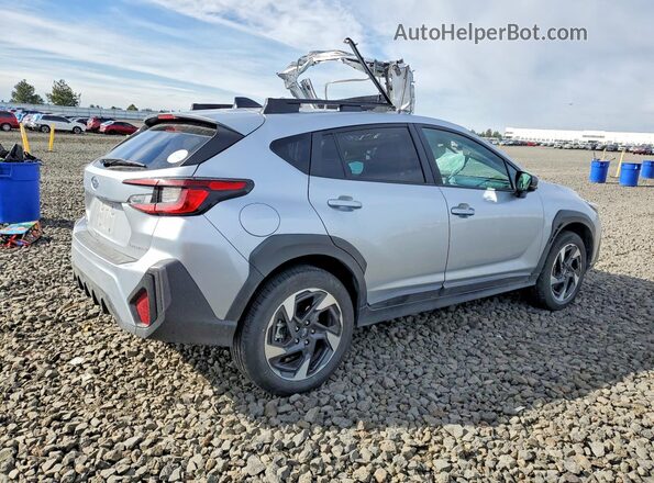 4S4GUHM68S3704525 2025 SUBARU CROSSTREK Silver Trasero derecho