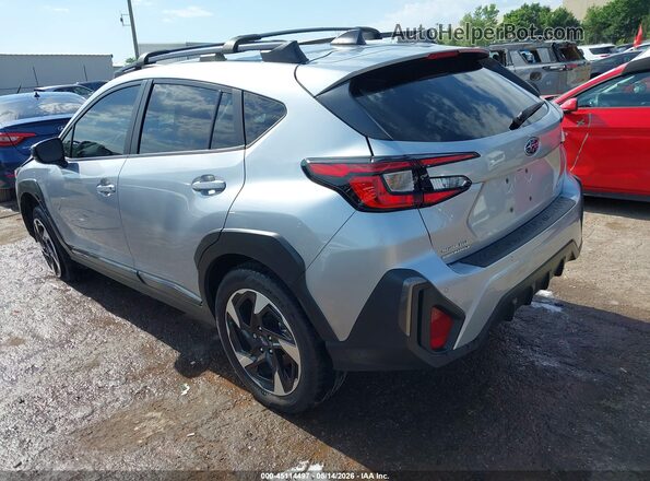 4S4GUHM68S3722295 2025 SUBARU CROSSTREK Silver უკანა მარცხენა