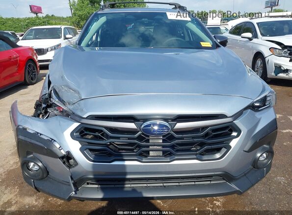 4S4GUHM68S3722295 2025 SUBARU CROSSTREK Silver უკანა სალონის ხედი